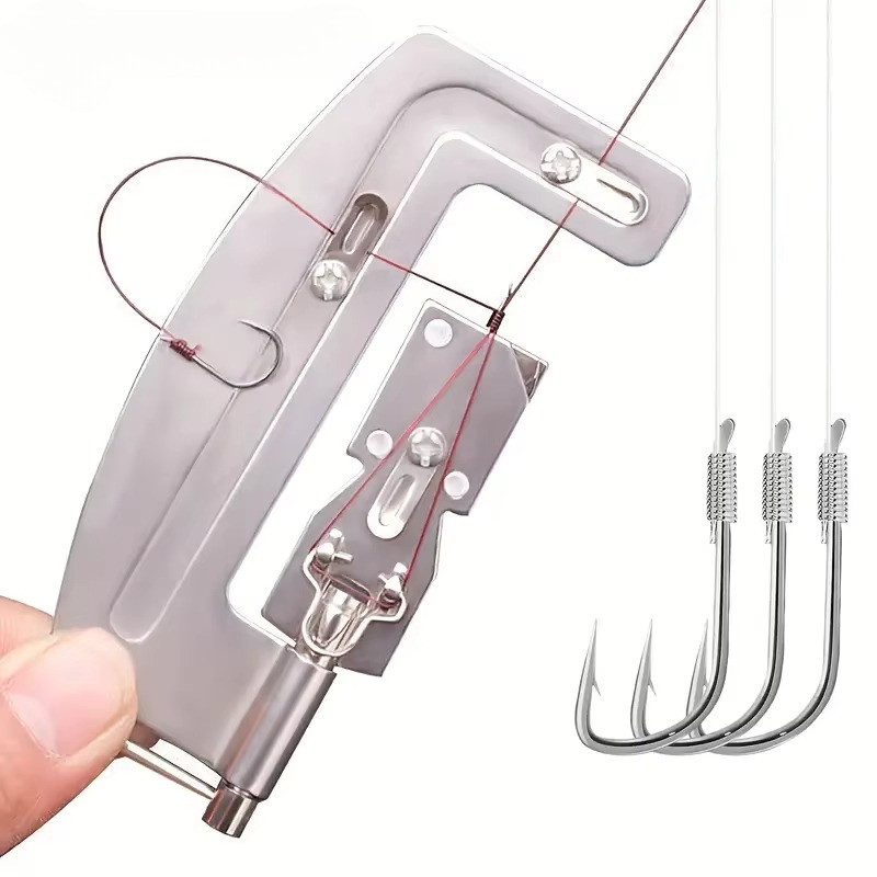 Fishing Equipment Cheap - Stainless Steel Semi-Automatic Fishing Hook Line