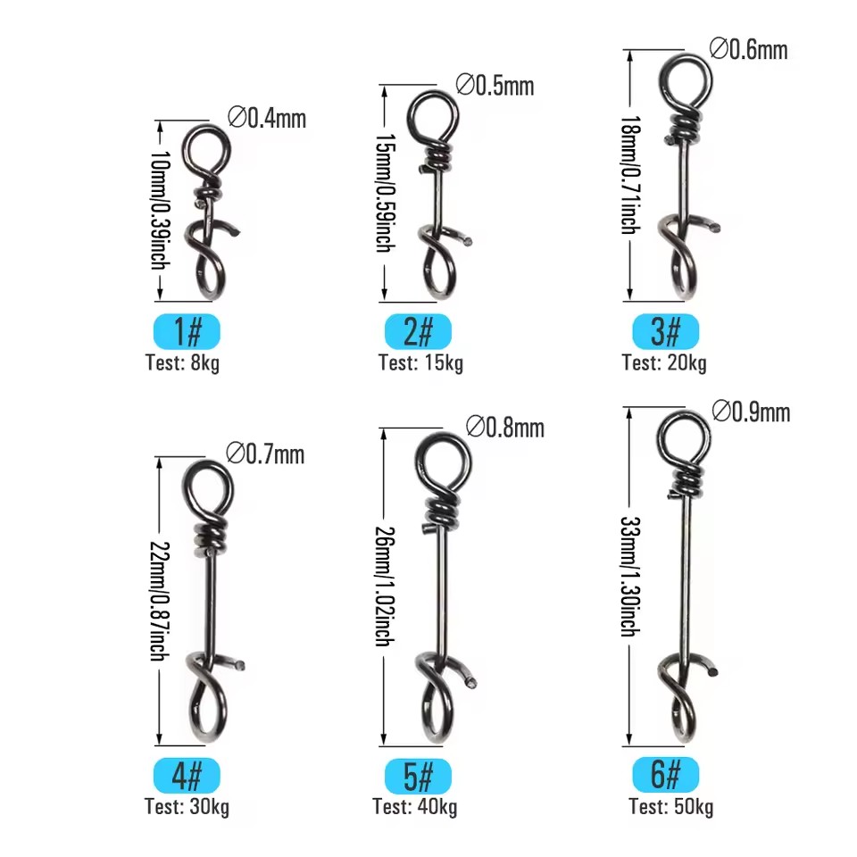 50PCS 10mm ~ 33mm Stainless St - Fishing Equipment Cheap review and price
