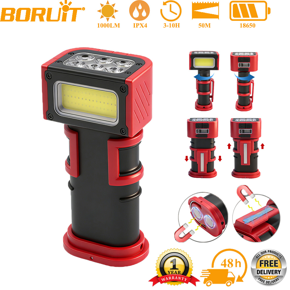 BORUiT COB LED Work Light 1000 - Fishing Equipment Carp review and price