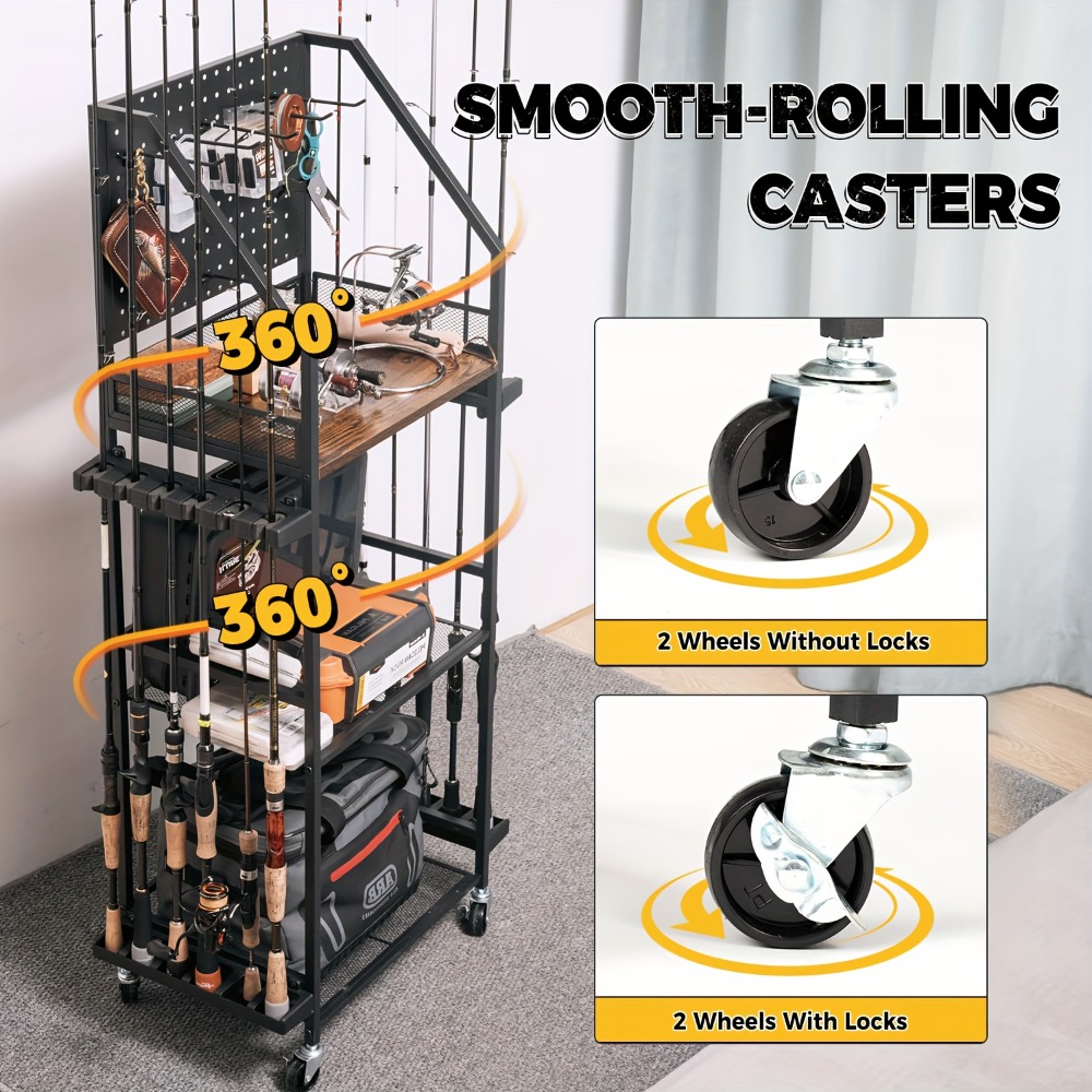 Fishing Rod Holders for Garage - Fishing Equipment Carp review and price