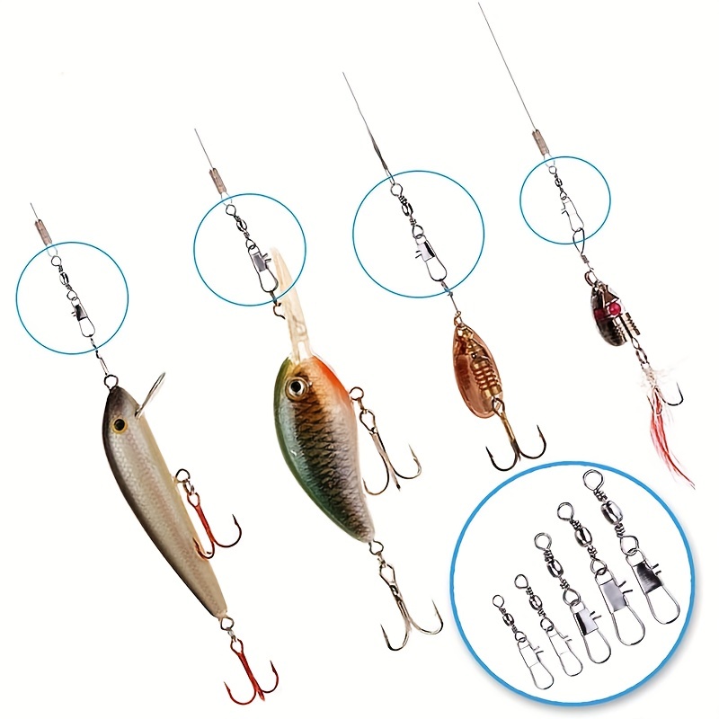50/200pcs Barrel Snap Swivel F - Ice Fishing Tip Up review and price